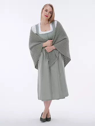 GOTTSEIDANK | Stola tradizionale JOLANDA | hellgrau